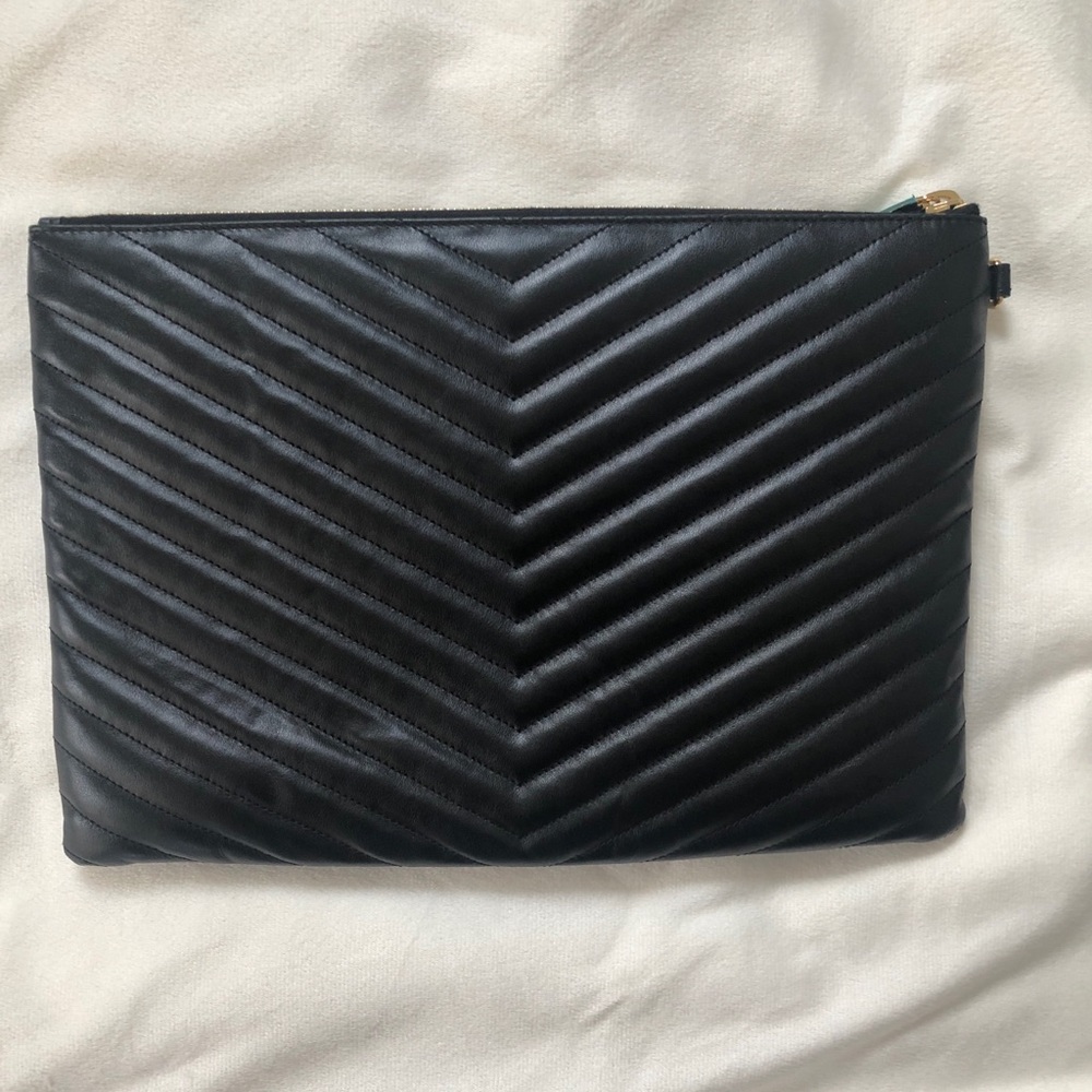 ~SOLD~Saint Laurent Monogram Pouch - Picture 2 of 8